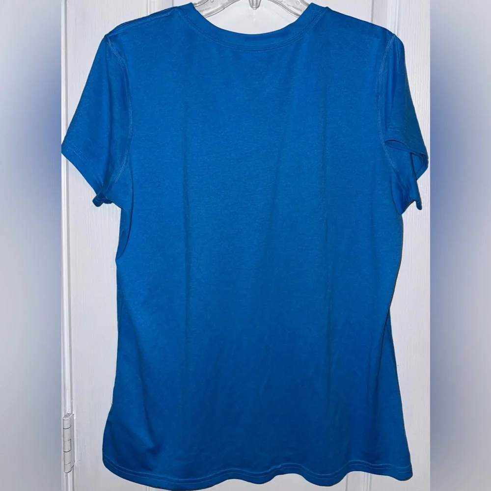 Nike Dri-FIT Blue Athletic Running Workout Tee Size XL